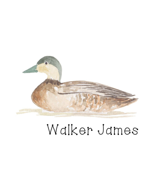 Duck custom name bubble